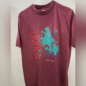 Vintage tropical isle tee